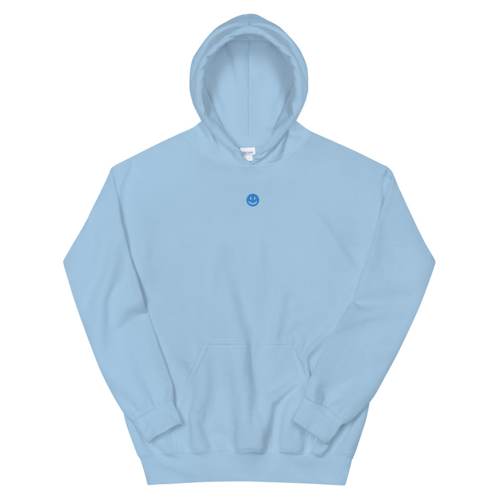 Embroidered Smiley Hoodie